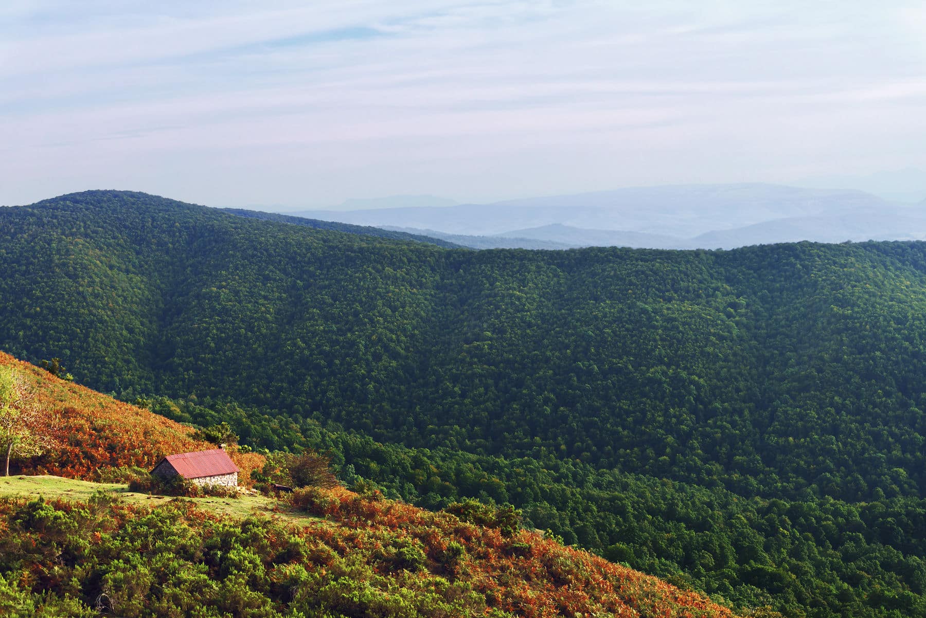 Vista del macizo de Gorbeia